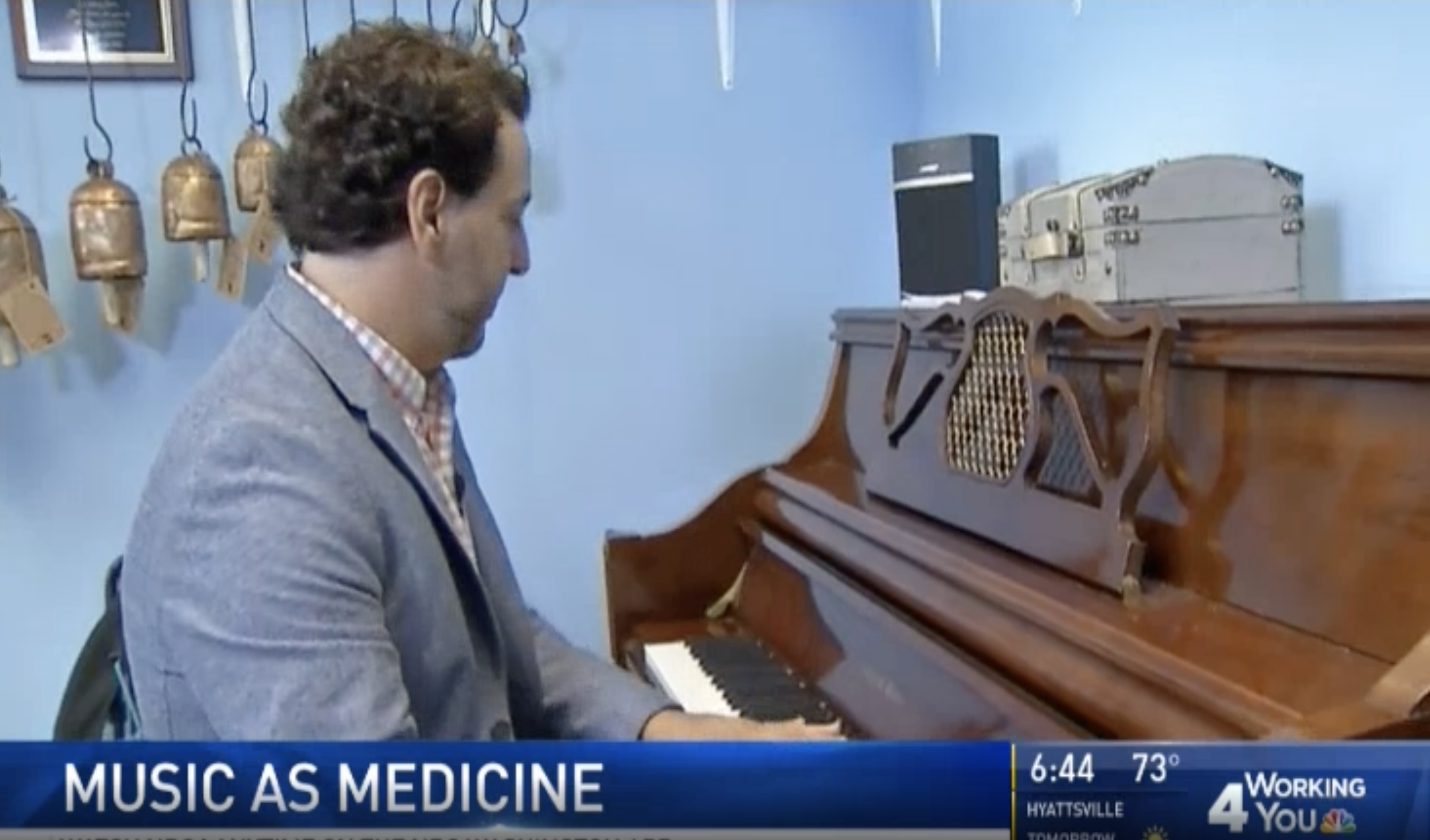NBC: Music Therapy Helps Man Regain Voice After Snowboarding Accident